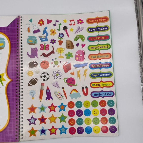 School Memories Book Scrapbook for Childhood Events sticker page - Picture 6 of 7